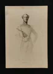 Luigi Calamatta, S. A. R. M.GR Le Duc d' Orléans, Prince Royale, Incisione