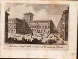 Palazzo dell'ambasciatori di Venezia a Roma by Giovanni Battista Piranesi, etching, offered Jul 2025