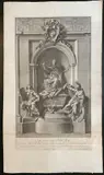 Jakob Frey, Sepulchral monument of Gregory XIII, Etching