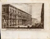 Palazzo dell'Accademia di Francia al Corso by Giovanni Battista Piranesi, etching, offered Jul 2025