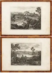 Joseph Anton Koch, Castel Madama | Acqua Cetosa, Lot of