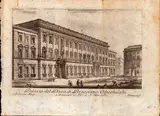 Palazzo del Duca di Bracciano Odeschalchi by Giovanni Battista Piranesi, etching, offered Jul 2025