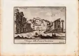 Vestige delle Terme Diocletiane by Giovanni Battista Piranesi, etching, offered Jul 2025