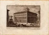Palazzo dei Duchi Mattei by Giovanni Battista Piranesi, etching, offered Jul 2025