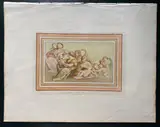 William Baillie, Donne con bambini, da Domenichino, Da "The Works Of Captain William Baillie After paintings And Drawings By The Greatest Masters". Stipple (maniera
