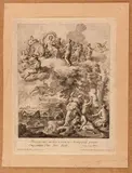 Francesco Bartolozzi, Allegoria del Matrimonio di Giuseppe Arciduca d'Austria e Isabella di Spagna, etching à pointillé