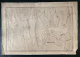 Pietro Leone Bombelli, Contorni ... lucidati dal celebre Quadro di Rafaele d'Urbino in S. Pietro in Mortorio, etching