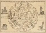 Giovanni Maria Cassini, Planisfero celeste settentrionale calcolato per il corrente anno MDCCXC, 1790, etching and bulino