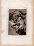Francisco Goya, Mucho hay que chupar, dalla serie Los Caprichos. etching and acquatinta