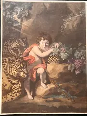 John Raphael Smith, Bacco (Henry George Herbert, 2nd Earl of Carnarvon), da Sir Joshua Reynolds, Mezzotinta