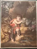 John Raphael Smith, Bacco (Henry George Herbert, 2nd Earl of Carnarvon), da Sir Joshua Reynolds, Mezzotinta