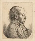Giuseppe Cammarano, Ritratto di un uomo di profilo, 1803, etching
