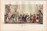 Antoine-Jean-Baptiste Thomas, Costumes de Carnaval, lithograph