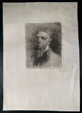Enrico Vegetti, Uomo che urla, etching