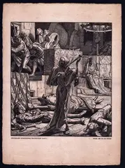 Alfred Rethel, Der Tod als Erwürger, Xilografia