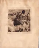 Luigi Ratini, Aeneidos, lotto di cinque tavole. etching and acquatinta