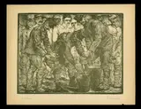 Luigi Giovanni Barbieri Gino Barbieri, Il Rancio, Xilografia
