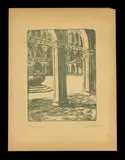 Giuseppe Talamone, Palazzo Ducale, Venezia, Xilografia