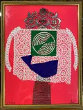 Enrico Baj, Senza titolo, lithograph