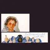 Lia Pasqualino Noto, Senza titolo, 1993, due collage on paper