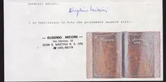 Eugenio Miccini, Senza titolo, collage on paper