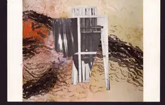 Senza titolo by Vasco Bendini, collage on cartolina, offered Jul 2025