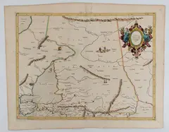 Gerardus Mercator, Asiae Tab Ii, etching and bulino