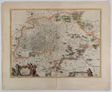 Johannes Blaeu, Misnia Marchionatus. Meissen., 1662, etching and bulino