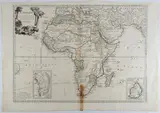 Jean Robert Janvier, L'Afrique divisée en ses principaux Etats, etching and bulino