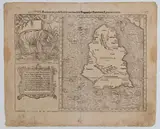 Sebastian Münster, Taprobana insula (Sri Lanka), 1574, Xilografia