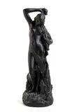 Augusto Felici, Female nude, 1894, Date and signature engraved on the base: A. Felici