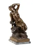 Achille D’Orsi, Pathos, Engraved signature on the back: A. D'Orsi