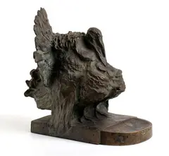 Emilio Sala, Turkey, Engraving on the base: SALA