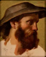 Self-portrait by Karl von Blaas, offered Jul 2025