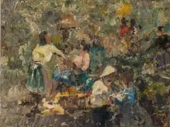 Peasants by Valentino White, offered Jul 2025