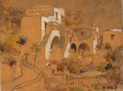 Glimpse of Capri by Valentino White, offered Jul 2025