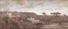 Landscape by Leon Giuseppe Buono, offered Jul 2025