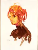Alberto Sughi, Female portrait