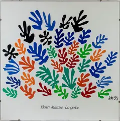 La gerbe by Henri Matisse, lithograph, offered Jul 2025