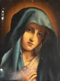 Madonna in preghiera by Giovanni Battista Salvi da Sassoferrato, oil on canvas, offered Jul 2025