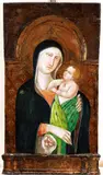 Ugolino di Nerio, Madonna with Child, Oil on panel