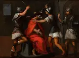 Flagellation of Christ by Ippolito Scarsella lo Scarsellino, Oil on canvas, offered Jun 2025