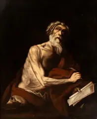 Saint Jerome by Jusepe de Ribera, Oil on canvas, offered Jun 2025
