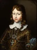 Philibert Torret il Narciso, Portrait of Charles Emanuele II di Savoia in armour, Il dipinto costituisce una notevole prova ritrattistica di Filiberto Torret detto il Narciso