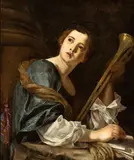 Bernardo Cavallino, Allegory of Music or The Euterpre Muse