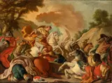 Francesco de Mura, Saint James the Moor-slayer in the Clavijo battle