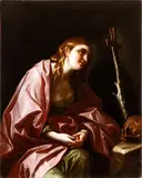 Anton Raphael Mengs, Penitent Magdalene, The painting is a remarkable contemporary replica of the Penitent Magdalene preserved at the Prado Museum in Madrid