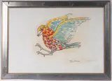 Aldo Turchiaro, Pigeon, multiple on paper