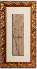 Nude woman by Luigi Montanarini, offered May 2025