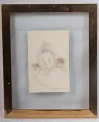 Baby's head by Luigi Montanarini, offered May 2025